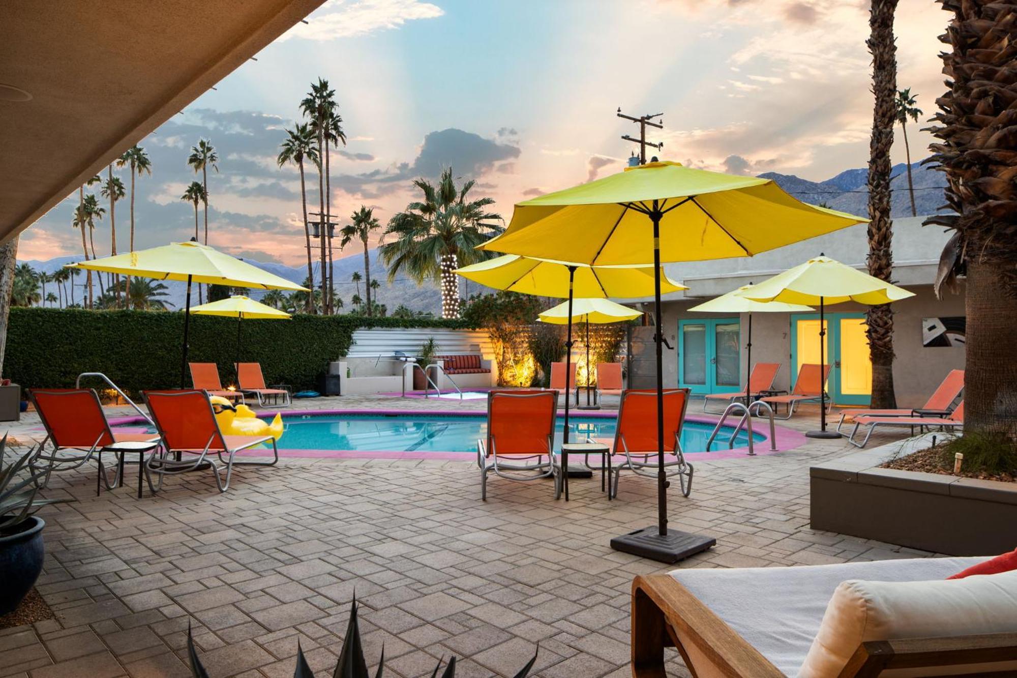 El Noa Noa Otel Palm Springs Dış mekan fotoğraf